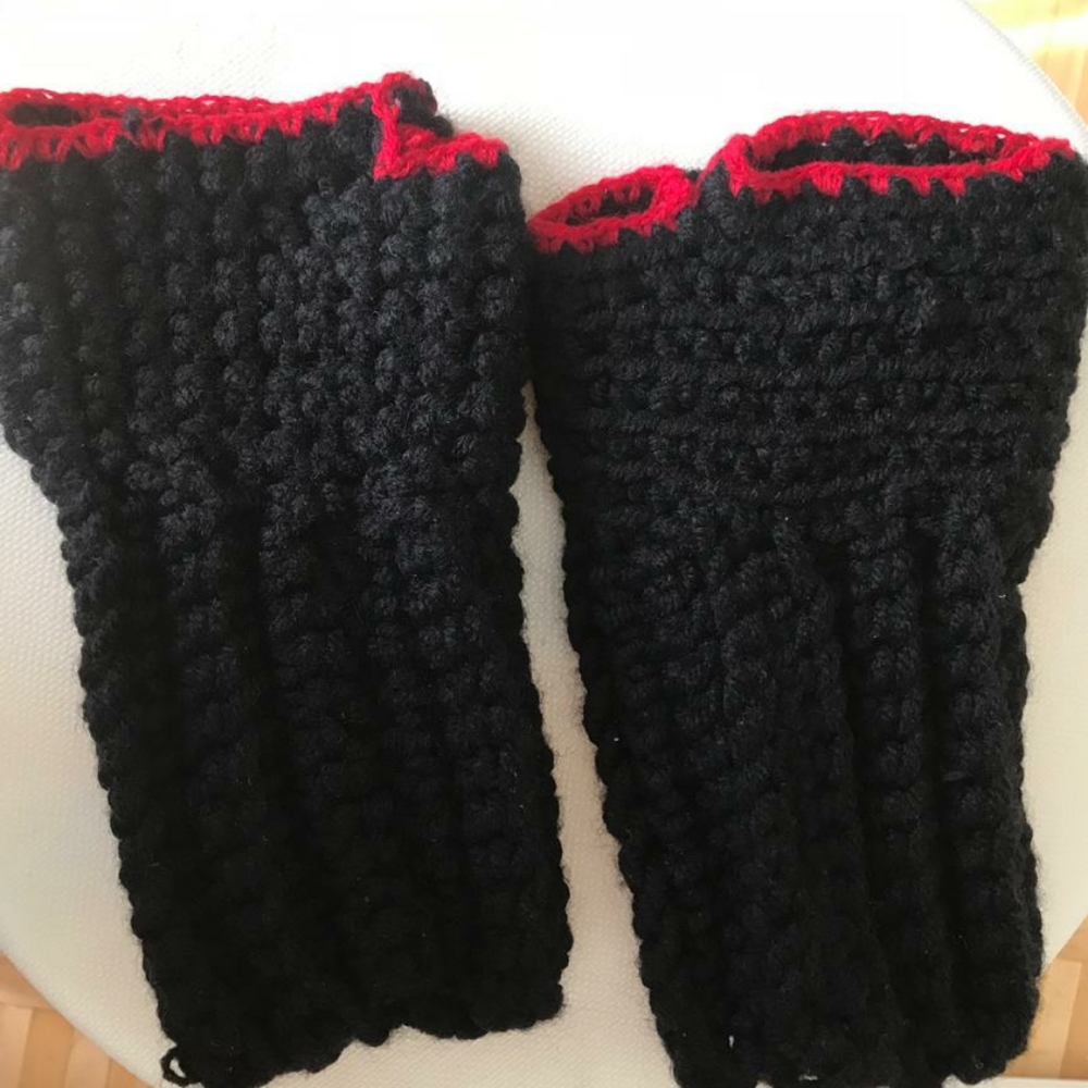 Hand made  wool gloves ,free With Any Purches $+50 - Picture 2 of 4